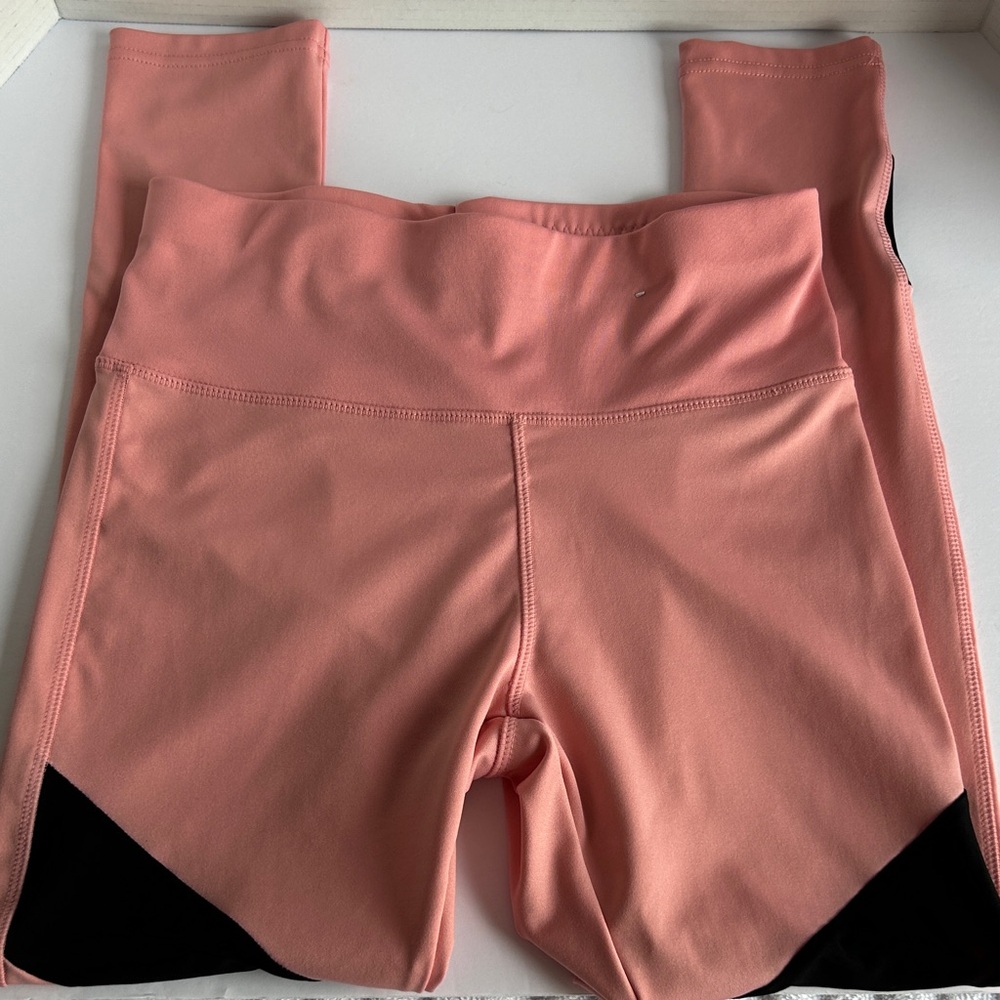 Series 8 Women's Pink Leggings with Black Accents M Preowned